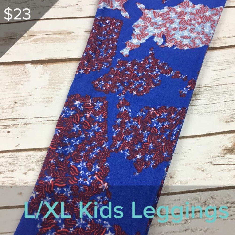 3/$20 New LuLaRoe Kids Leggings L/XL